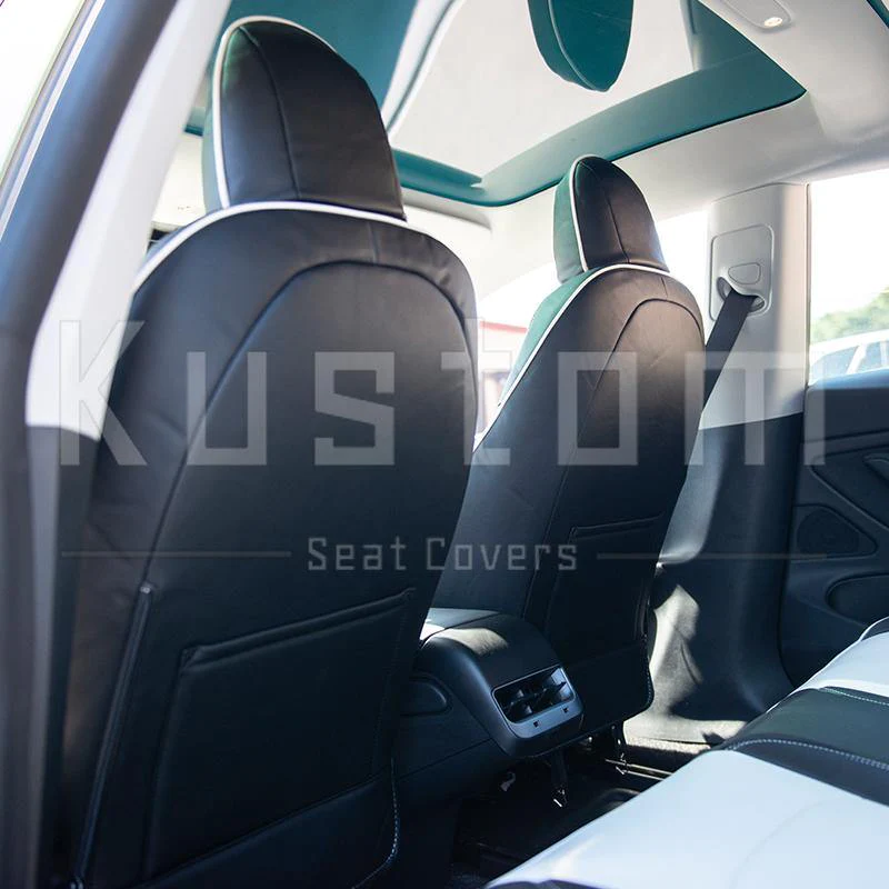 Zero E 2017-2023 Tesla Model 3 Custom Leather Seat Covers