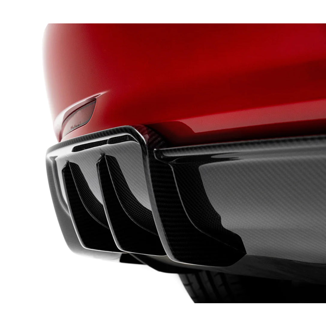 Adro 2017-2023 Tesla Model 3 Premium Prepreg Carbon Fiber Rear Diffuser