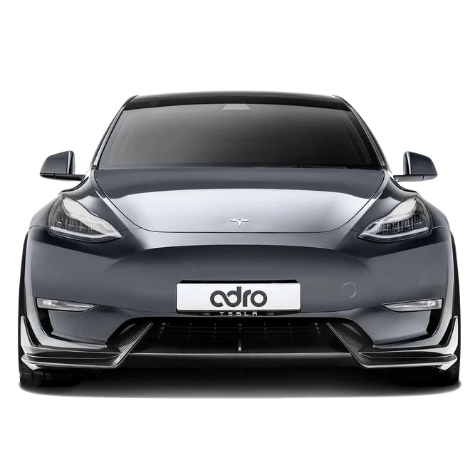 Adro 2020-2023 Tesla Model Y Premium Prepreg Carbon Fiber Front Lip
