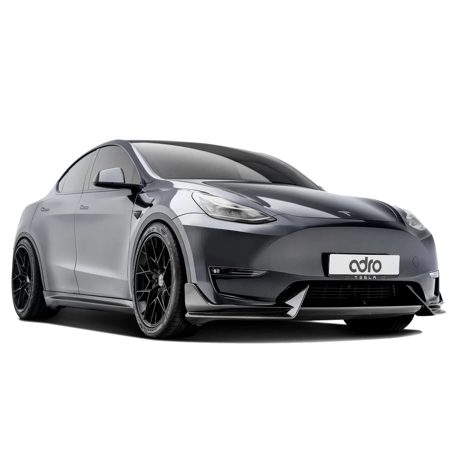 Adro 2020-2023 Tesla Model Y Premium Prepreg Carbon Fiber Front Lip