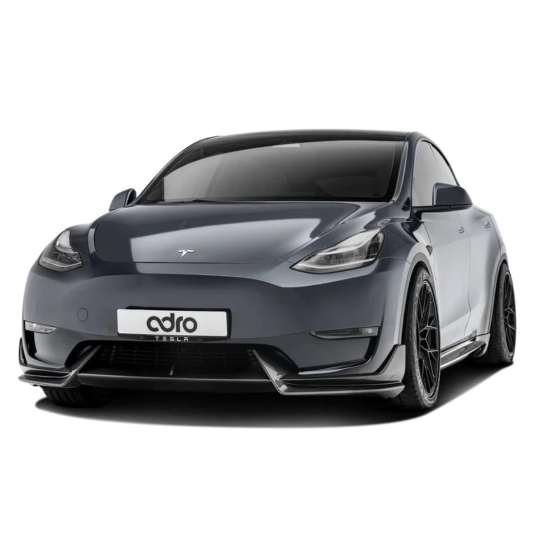 Adro 2020-2023 Tesla Model Y Premium Prepreg Carbon Fiber Front Lip