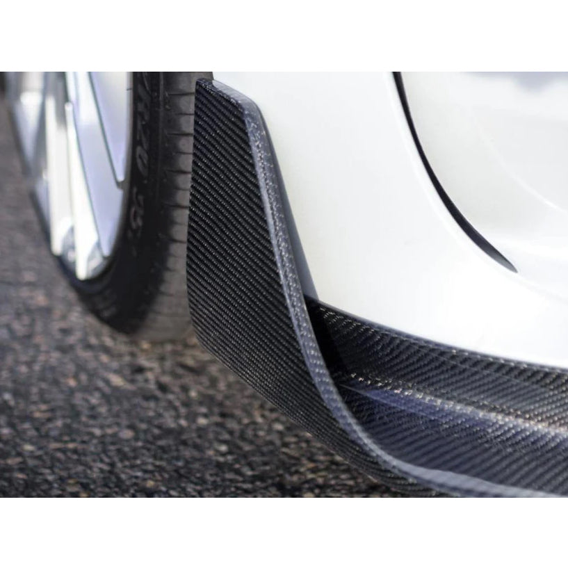 Carbone Prestige 2017-2023 Tesla Model 3 Carbon Fiber Front Lip "V" Style