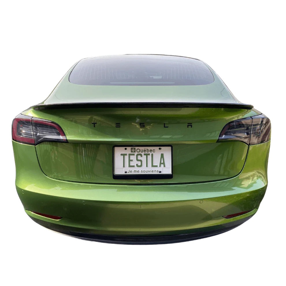 Carbone Prestige 2017-2023 Tesla Model 3 Carbon Fiber Spoiler Performance Style