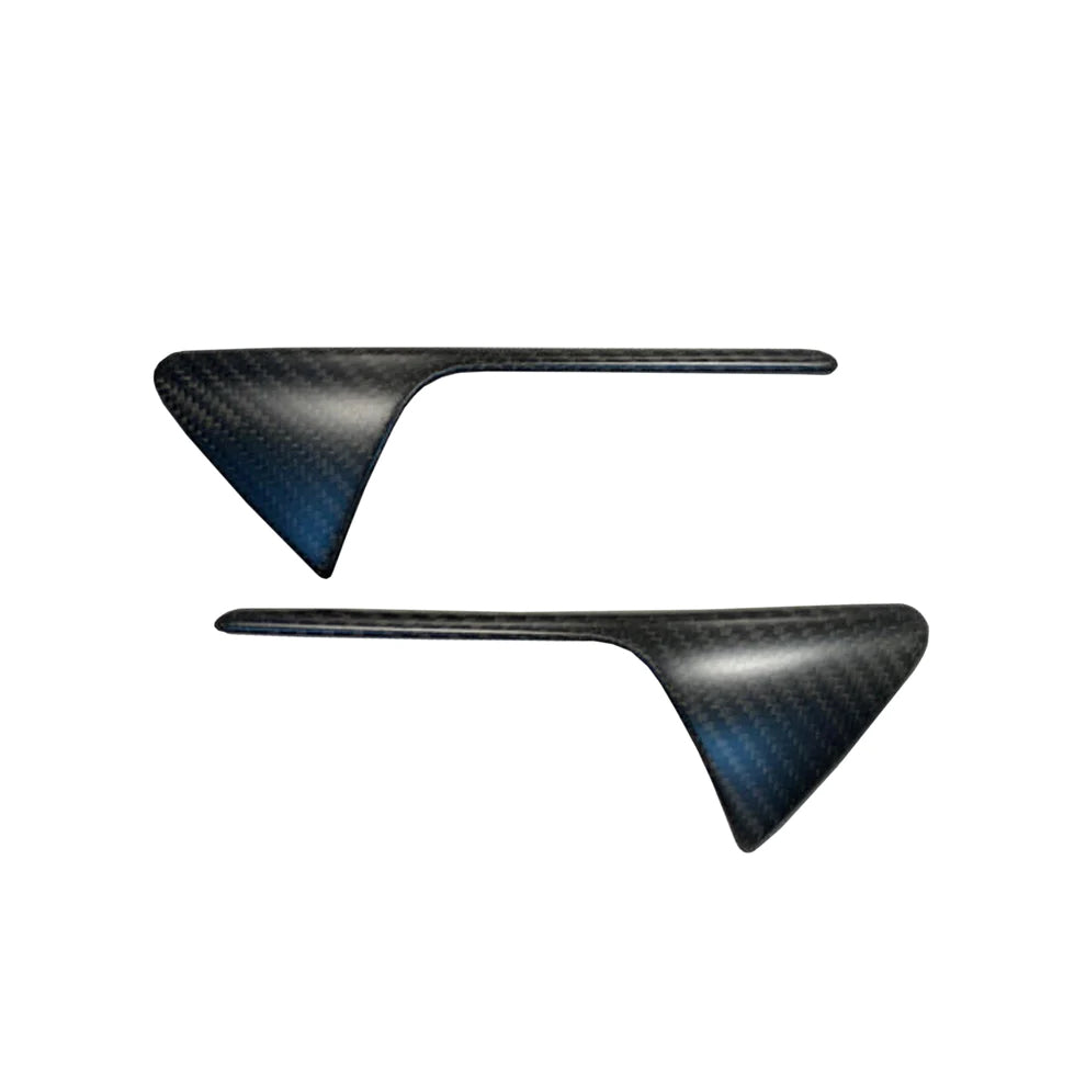 Carbone Prestige 2017-2023 Tesla Model 3 & Y Matte Carbon Fiber Turn Signal Overlays Top Half Style