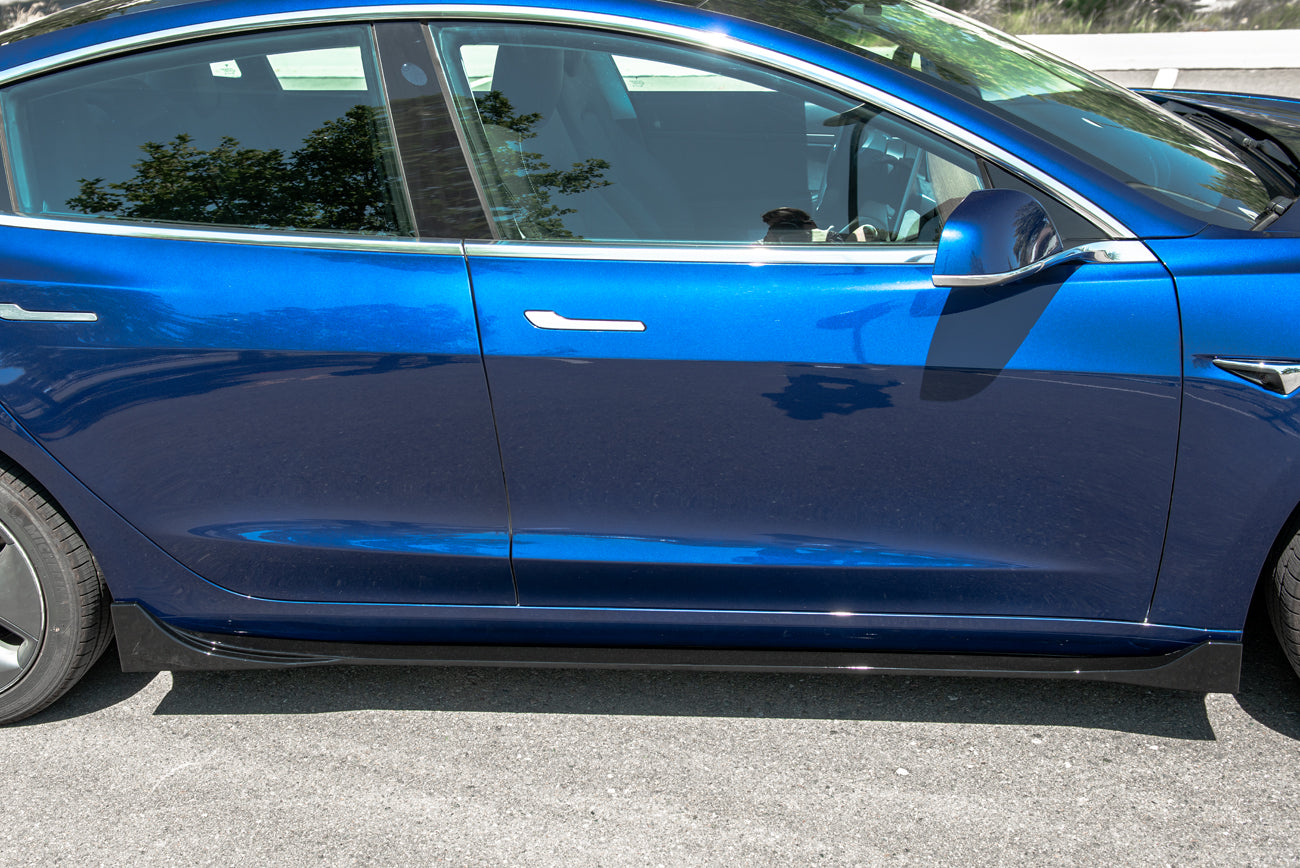 Zero E 2017-2023 Tesla Model 3 Performance Side Skirts