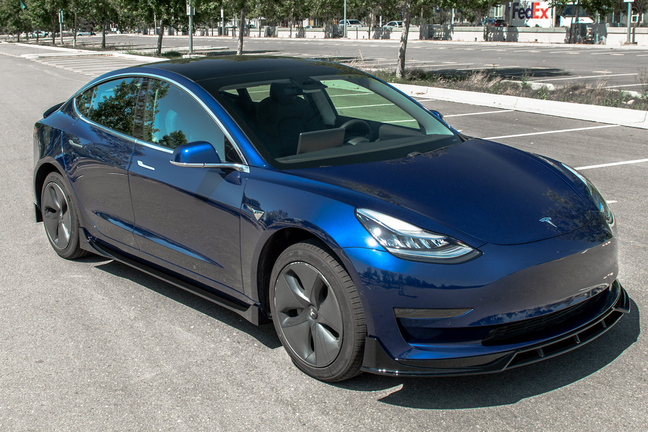 Zero E 2017-2023 Tesla Model 3 Performance Side Skirts
