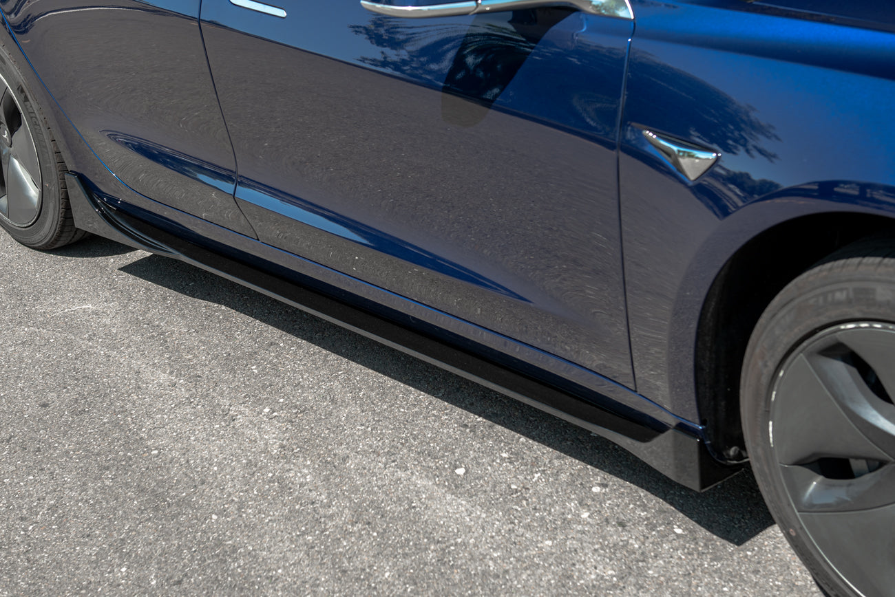 Zero E 2017-2023 Tesla Model 3 Performance Side Skirts