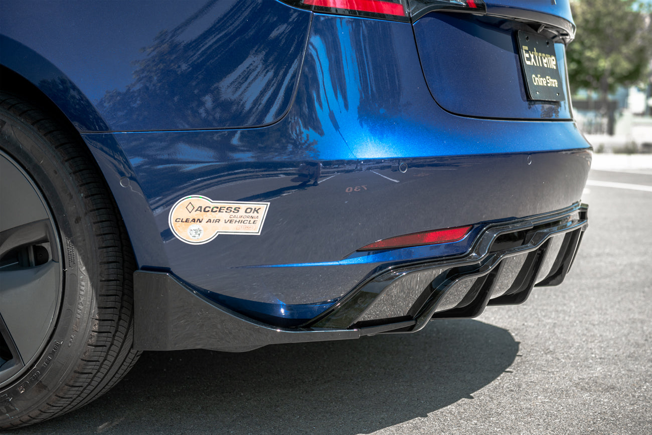 Zero E 2017-2023 Tesla Model 3 Rear Bumper Diffuser
