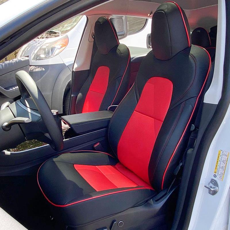 Zero E 2020-2023 Tesla Model Y Custom Leather Seat Covers