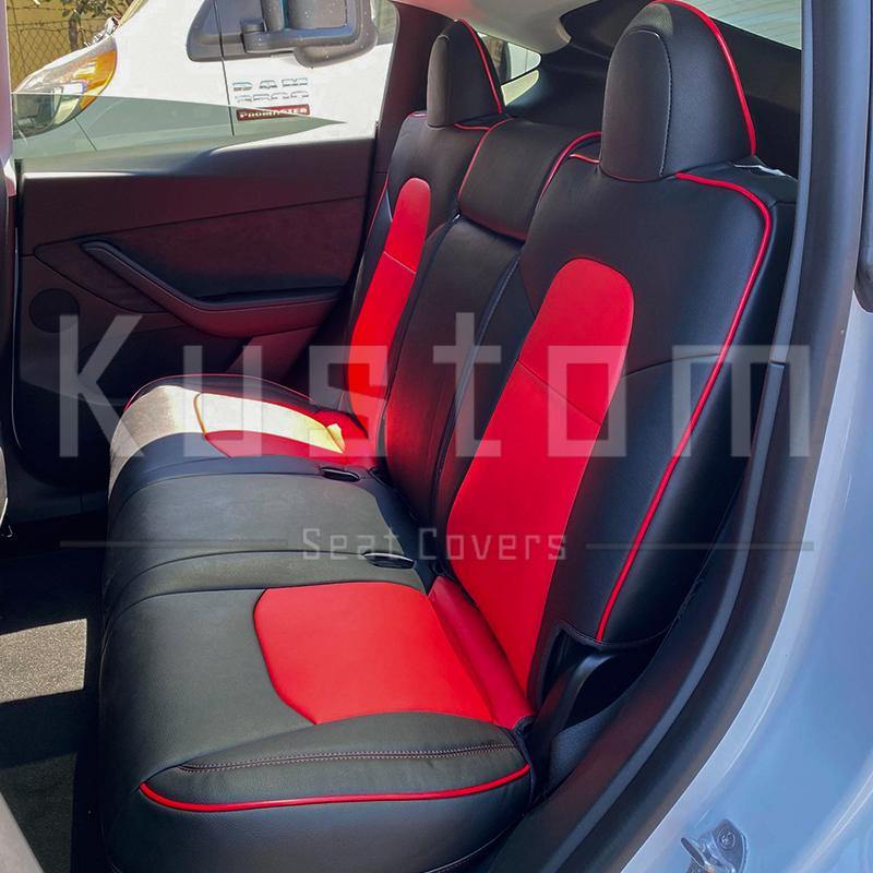 Zero E 2020-2023 Tesla Model Y Custom Leather Seat Covers