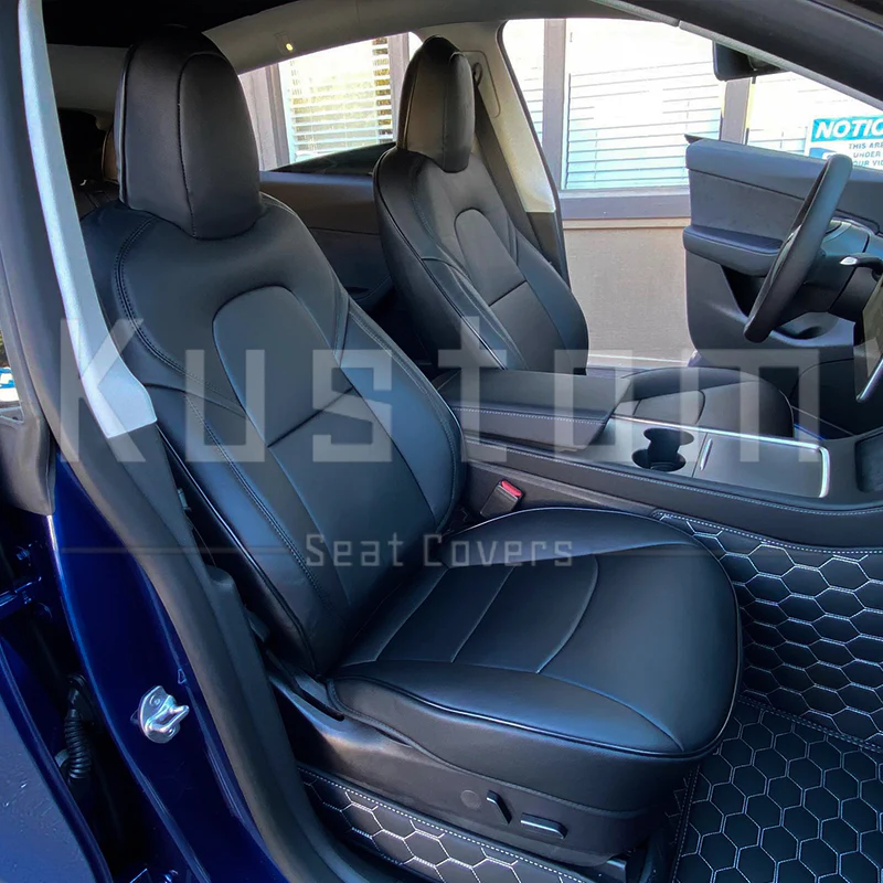 Zero E 2020-2023 Tesla Model Y Custom Leather Seat Covers