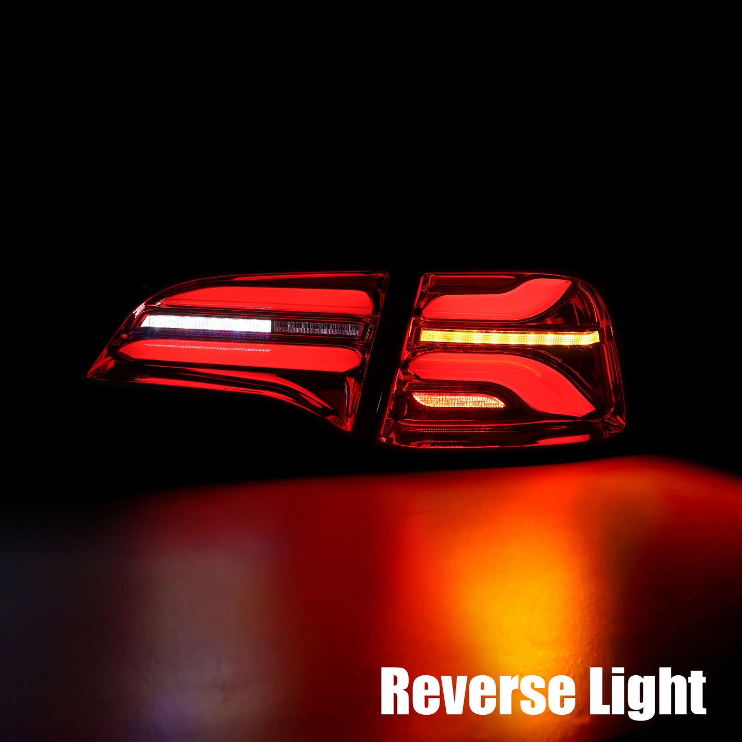 AlphaRex 2020-2023 Tesla Model Y (With Stock Amber Turn Signal) Pro-Series LED Tail Lights