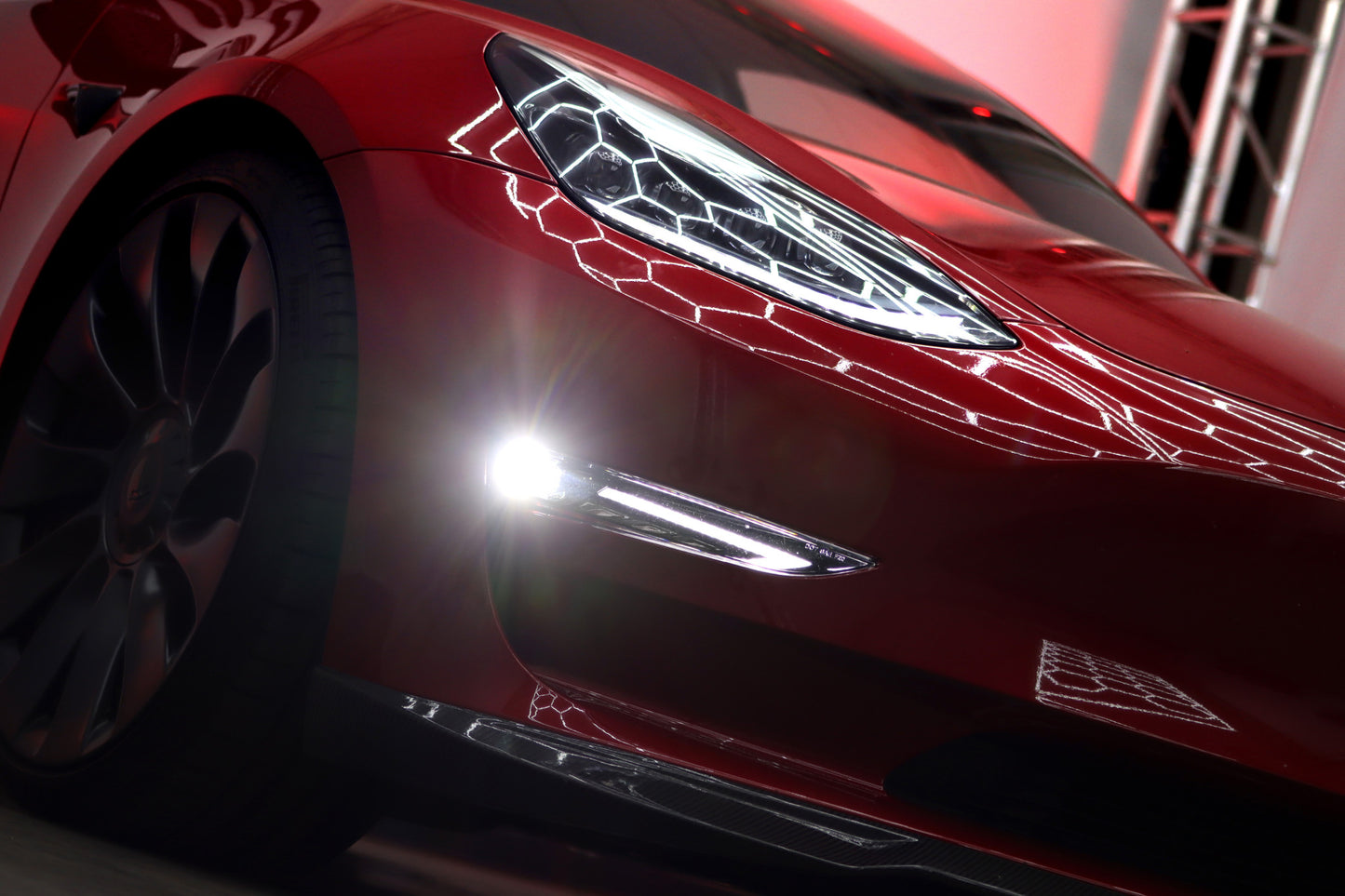 AlphaRex 2017-2023 Tesla Model 3 / 2020-2024 Tesla Model Y DoubleTap Dual Color LED Projector Fog Lights
