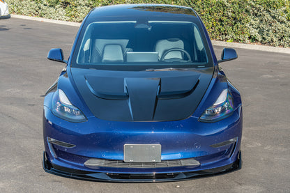 Zero E 2017-2023 Tesla Model 3 Aluminum Front Hood Bonnet Shell Cover