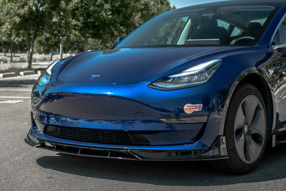 Zero E 2017-2023 Tesla Model 3 Performance Front Splitter and Side Skirts