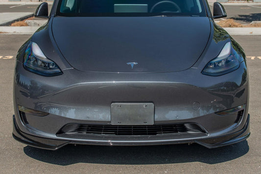 Zero E 2020-2023 Tesla Model Y Performance Front Splitter