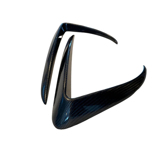 Carbone Prestige 2018-2023 Tesla Model 3 Carbon Fiber Fog Light Trim Covers