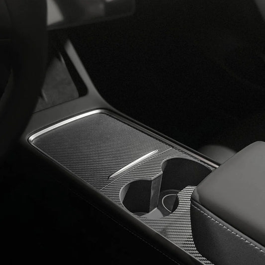 Carbone Prestige 2021-2023 Tesla Model 3 & Y Carbon Fiber Console Wrap