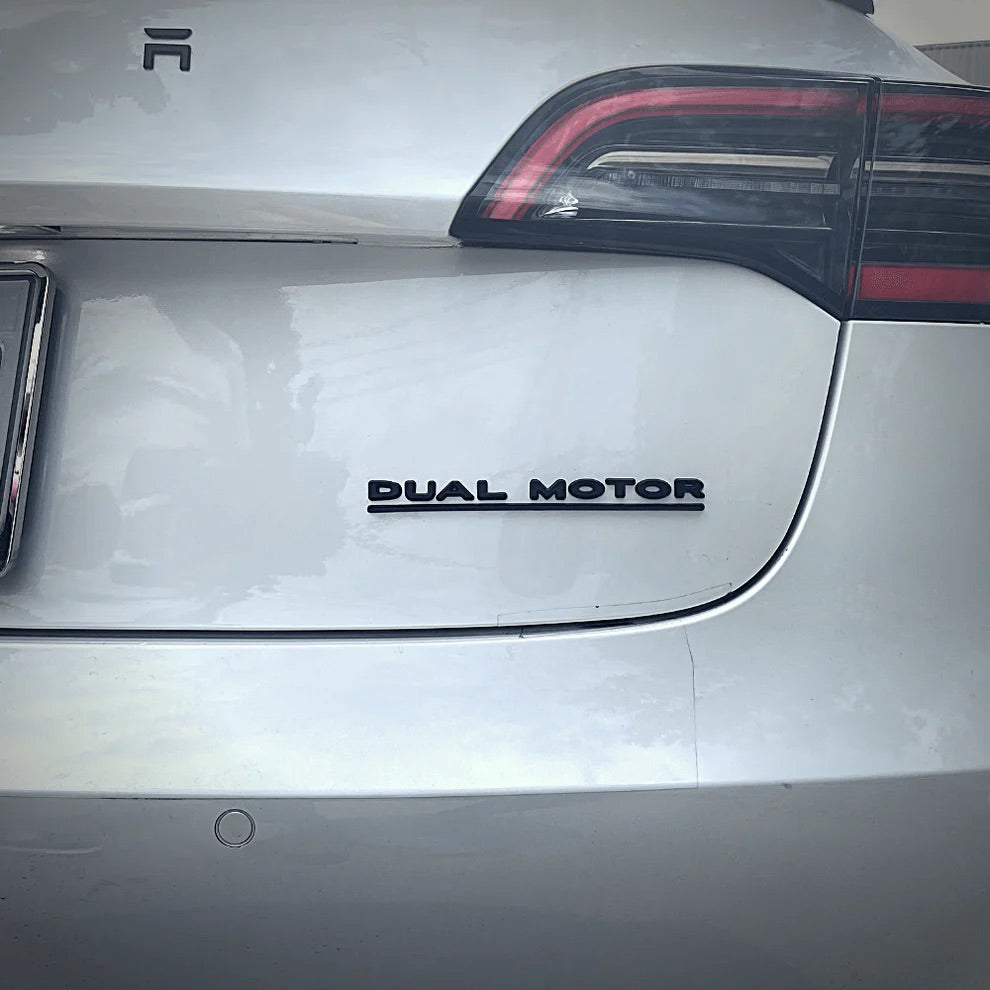 Carbone Prestige Tesla Model 3 Dual Motor Badge