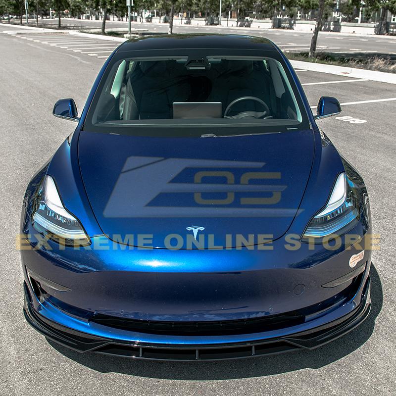 Zero E 2017-2023 Tesla Model 3 Performance Front Splitter